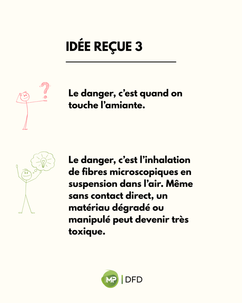 Amiante Idées reçues n°3