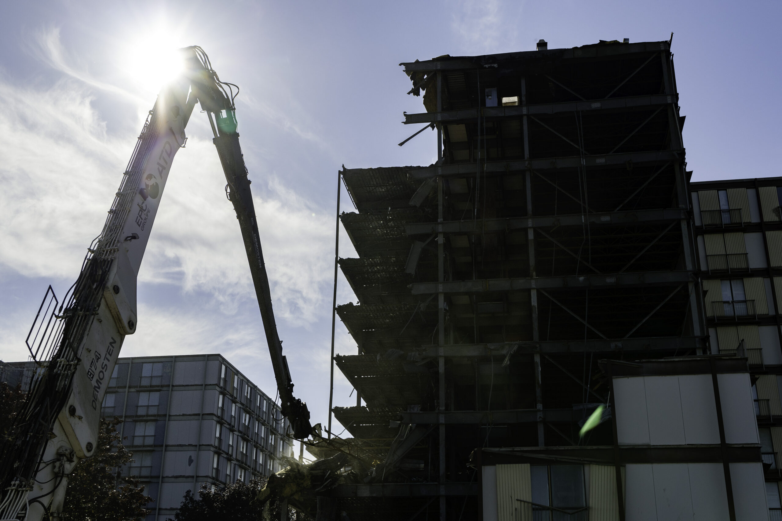 DFD Rouen (c) Photo Frederic Grimaud_36 Déconstruction Quartier Pépinières